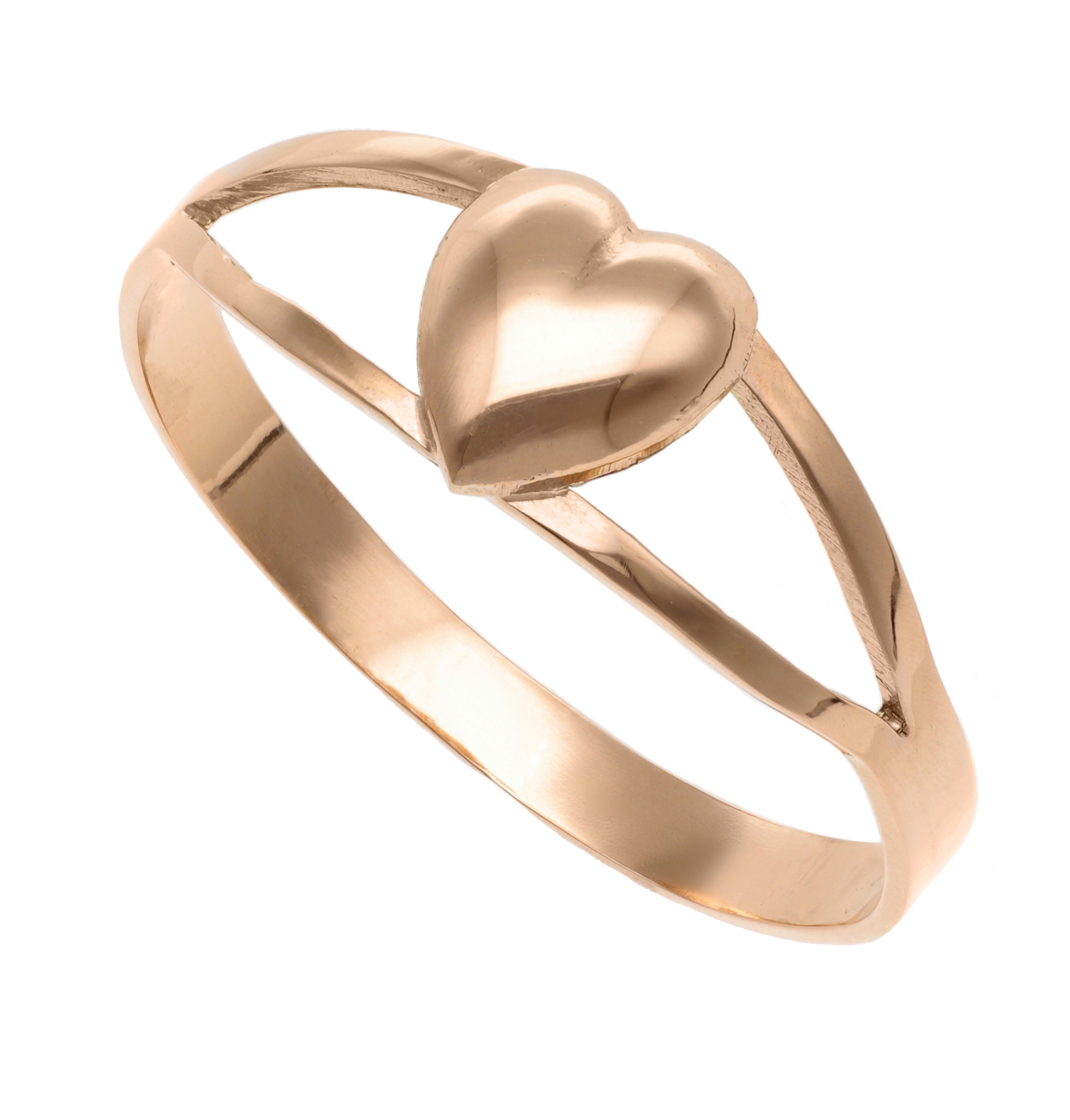 Anillo Corazón Oro 18 Kt.